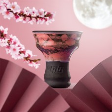 Чаша 420 Bowls Uranum Sakura Moon Pink + Тютюн 420 Біла полуниця