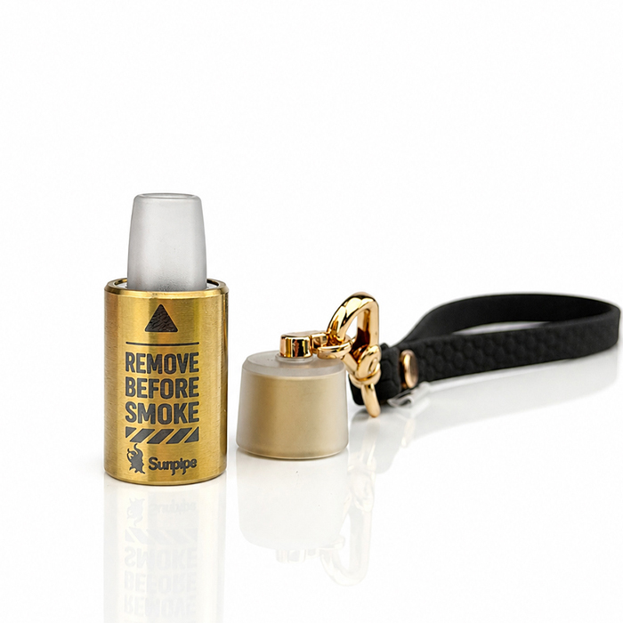 Персональний мундштук Sunpipe Gold CAPSULA Black Персональний мундштук Sunpipe Gold CAPSULA Black