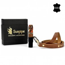 Персональний мундштук Sunpipe Premium Leather Brown