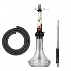 Кальян Amotion Valve GT12 White and Red 52 см