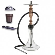 Кальян Aroma Hookah Bravo Brown Full Set 63 см