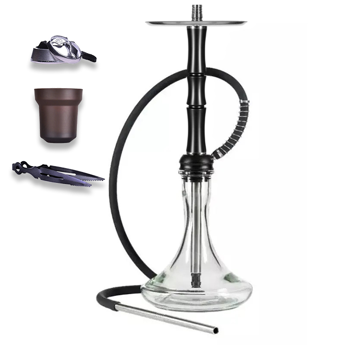 Кальян Aroma Hookah Charlie Black Full Set Кальян Aroma Hookah Charlie Black Full Set