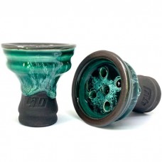 Чаша 420 Bowls Uranum Northern Light Green + Табак 420 Мороженное из красных ягод