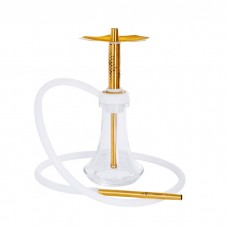 Кальян Embery Mini Mono 3.1 Supreme Gold White 38 см