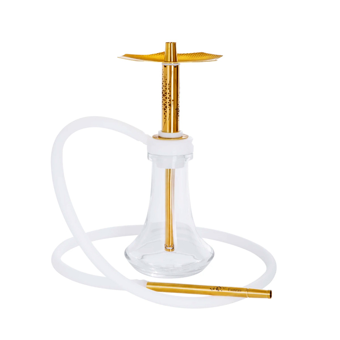 Кальян Embery Mini Mono 3.1 Supreme Gold White Кальян Embery Mini Mono 3.1 Supreme Gold White