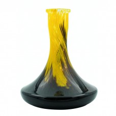 Колба 2х2 Hookah Craft Yellow and Black 25 см 