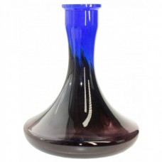 Колба 2х2 Hookah Craft Blue and Black 25 см