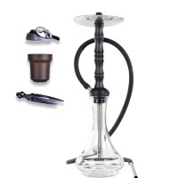 Кальян PALKA Wave Black Full Set 55 см