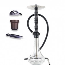 Кальян PALKA Wave Black Full Set 55 см