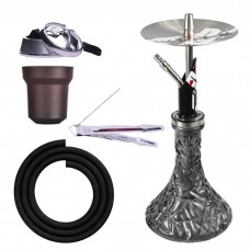 Кальян Storm Bomber Igla Black полный комплект 55 см