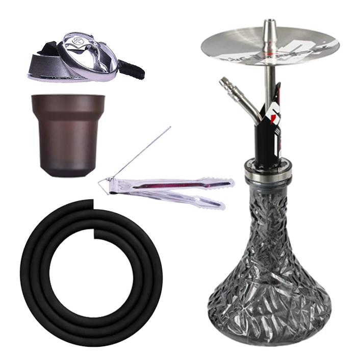 Кальян Storm Bomber Igla Black полный комплект Кальян Storm Bomber Igla Black полный комплект