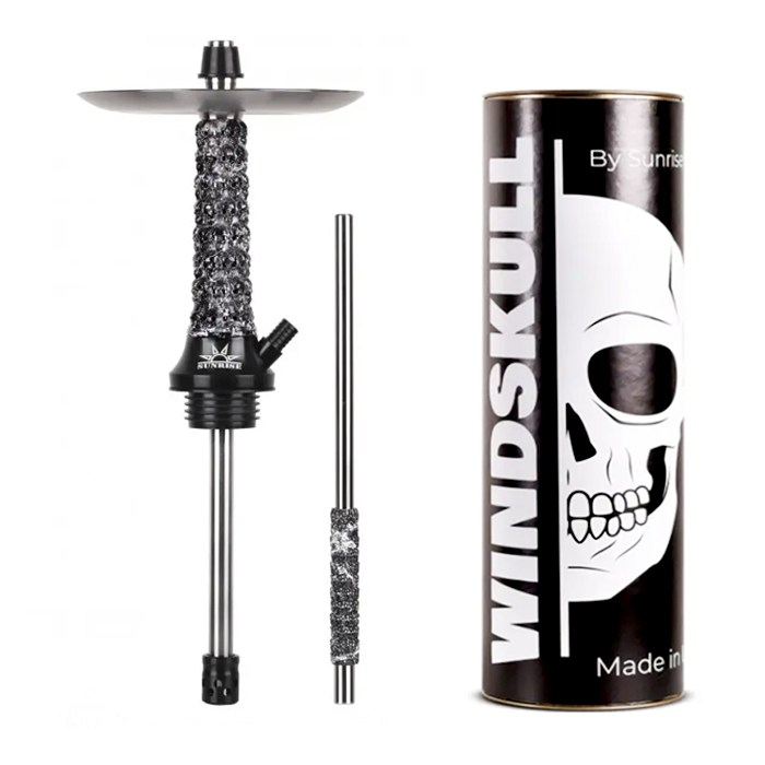 Шахта Sunrise Hookah Windskull New Black