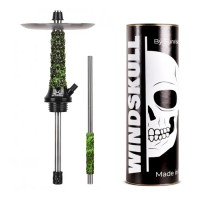 Шахта Sunrise Hookah Windskull New Green 45 см