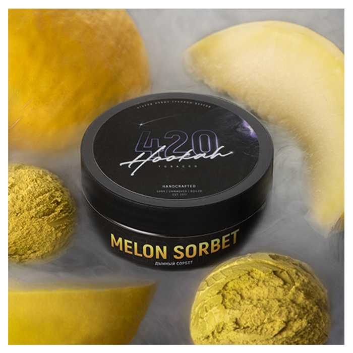 Табак 420 Classic Line Melon Sorbet (Дынный сорбет)