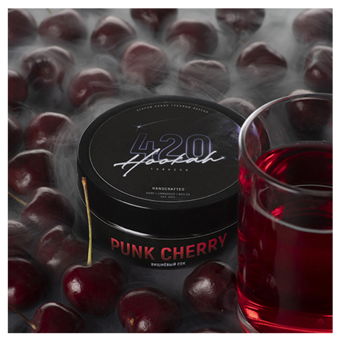 Тютюн 420 Classic Line Punk Cherry (Вишнёвый сок)