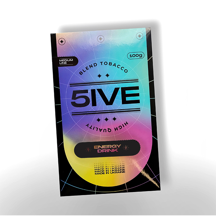 Тютюн 5IVE Medium Line Energy Drink (Енергетик)