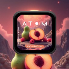 Табак Atom Peach Lemonade (Груша, Персик, Малина) 100 г