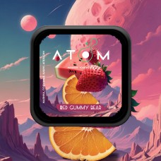 Табак Atom Red Gummy Bear (Малина, Клубника, Арбуз, Апельсин) 250 г