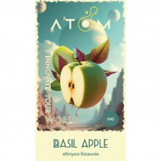 Табак Atom Basil Apple (Базилик, Яблоко) 50 г