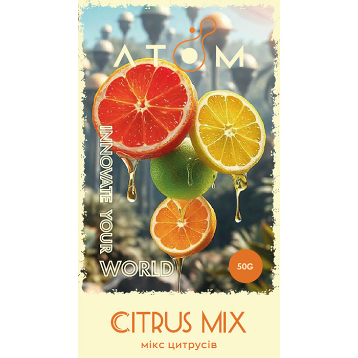 Табак Atom Citrus Mix (Микс цитрусов)