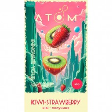 Тютюн Atom Kiwi Strawberry (Ківі, Полуниця) 50 г