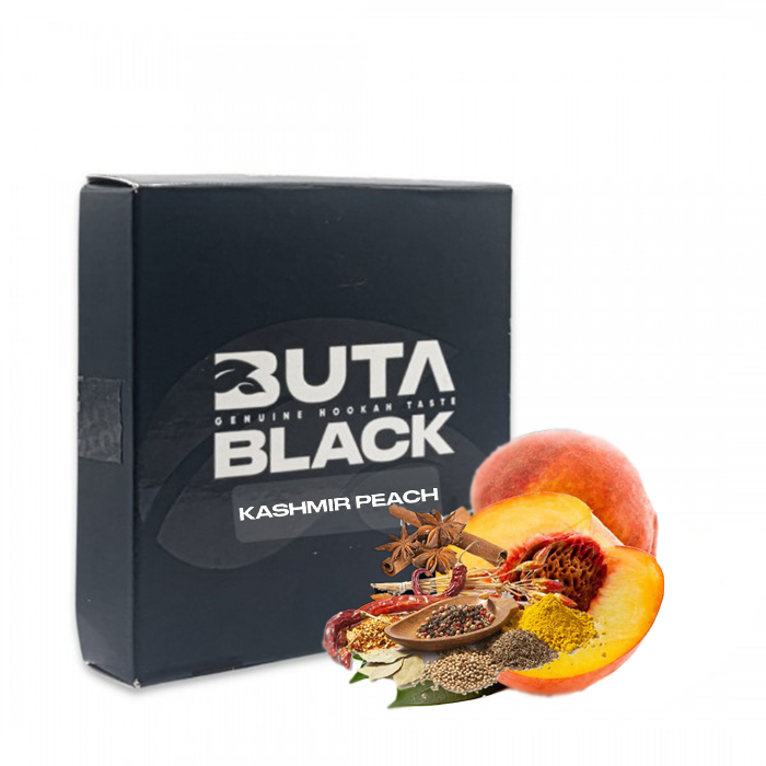 Табак Buta Black Line Kashmir Peach (Пряности, Персик)