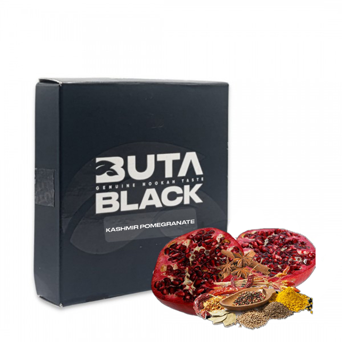 Табак Buta Black Line Kashmir Pomegranate (Пряности, Гранат)