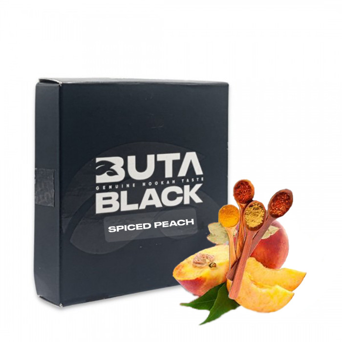 Тютюн Buta Black Line Spiced Peach (Пряний Персик)