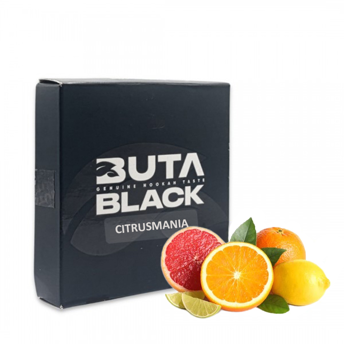 Табак Buta Black Line Citrusmania (Апельсин, Грейпфрут, Лайм, Лимон)