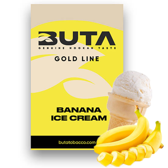 Табак Buta Gold Line Banana Ice Cream (Банановое Мороженое)