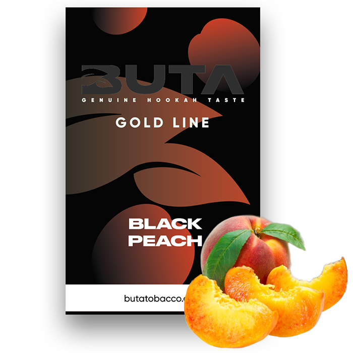 Тютюн Buta Gold Line Black Peach (Нектарін)