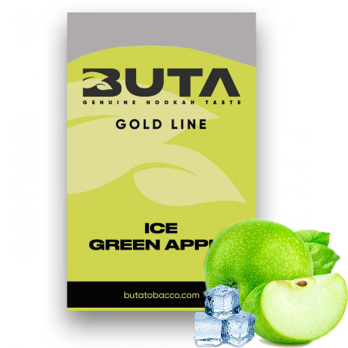 Табак Buta Gold Line Ice Green Apple (Зеленое Яблоко Лед)