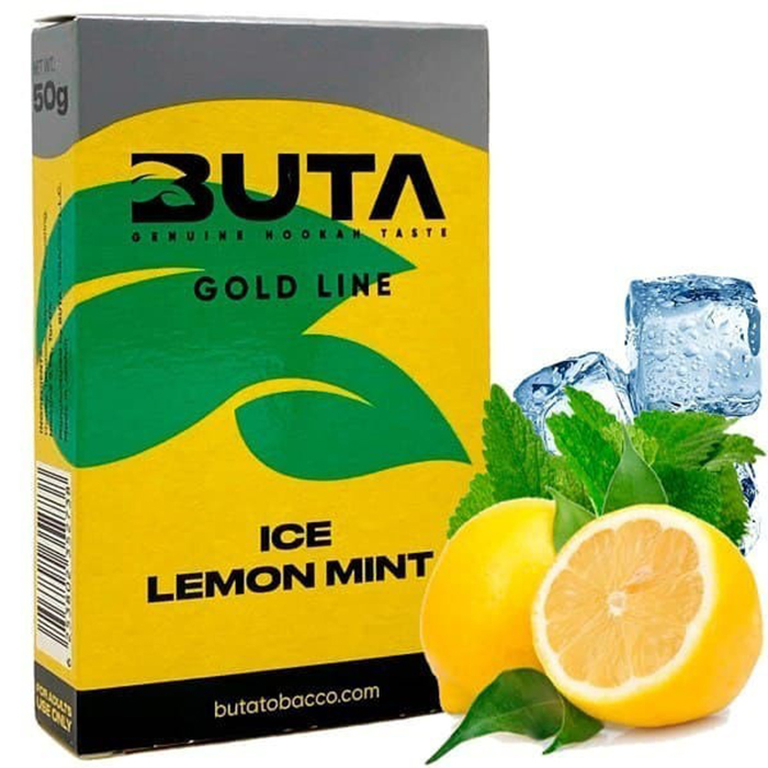 Тютюн Buta Gold Line Ice Lemon Mint (Лимон М'ята Лід) 50 г