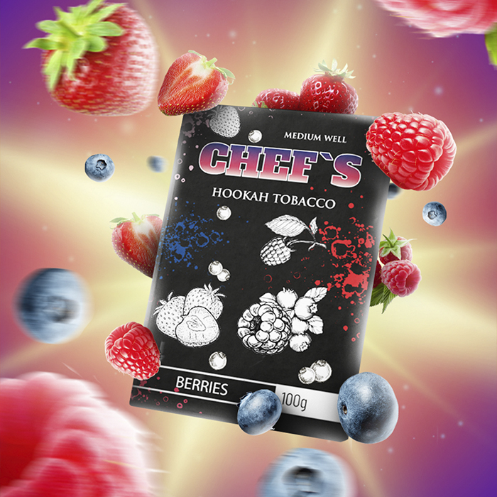 Тютюн Chefs Berries (Ягоди)