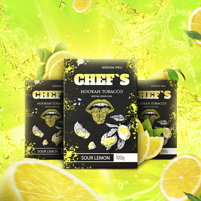 Тютюн Chefs Sour Lemon (Кислий Лимон)