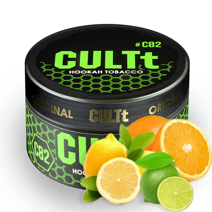 Тютюн CULTt C82 Lime Chill (Лайм, Апельсин, Лимон)