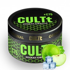 Тютюн CULTt C75 Green Apple Ice (Зелене яблуко, Лід) 100 г