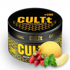 Тютюн CULTt C99 Melon Strawberry Mint (Диня, Полуниця, Мʼята) 100 г