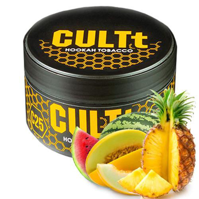 Табак CULTt C25 Pineapple Watermelon Melon (Ананас, Арбуз, Дыня)