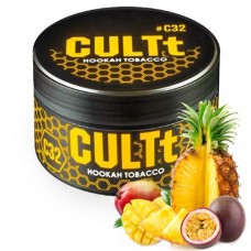 Тютюн CULTt C32 Mango Passion Fruit Pineapple (Манго, Маракуя, Ананас) 100 г