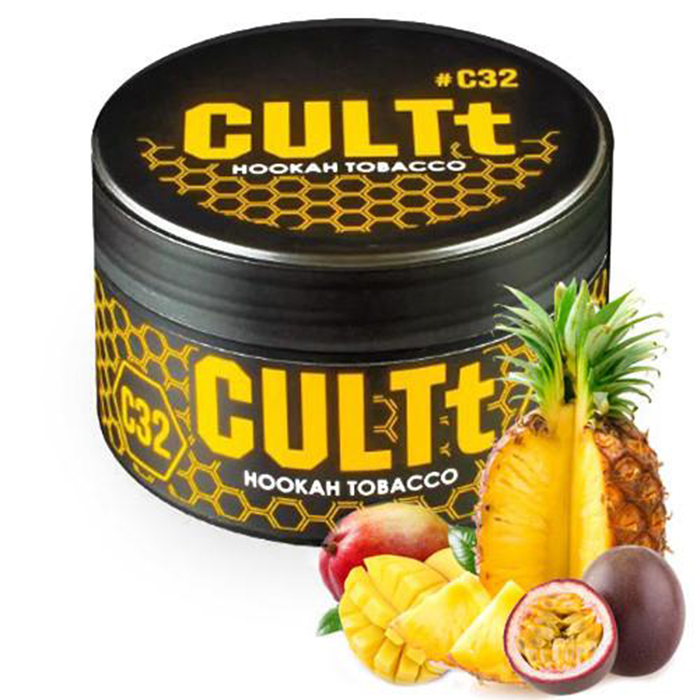 Тютюн CULTt C32 Mango Passion Fruit Pineapple (Манго, Маракуя, Ананас)