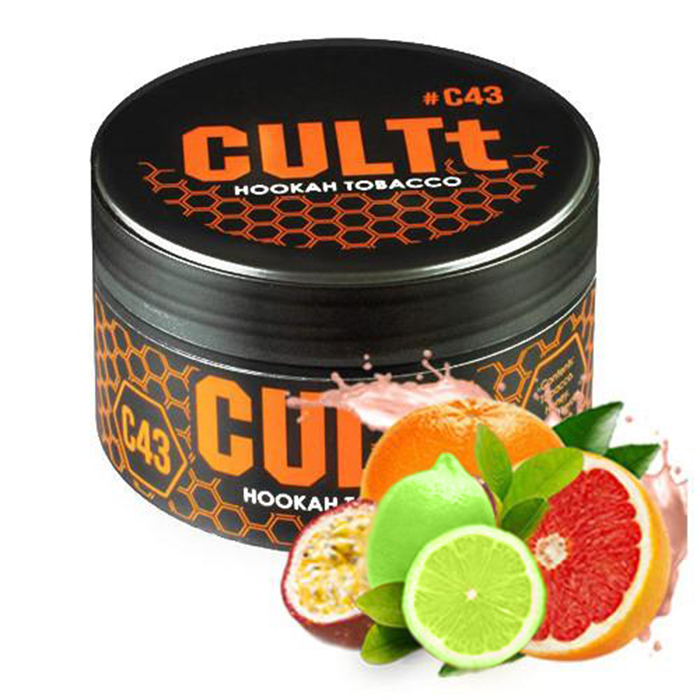 Табак CULTt C43 Passion Fruit Lime Grapefruit (Маракуйя, Лайм, Грейпфрут)