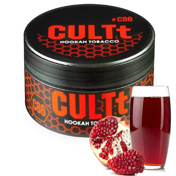 Табак CULTt C86 Pomegranate Drink (Гранатный напиток)