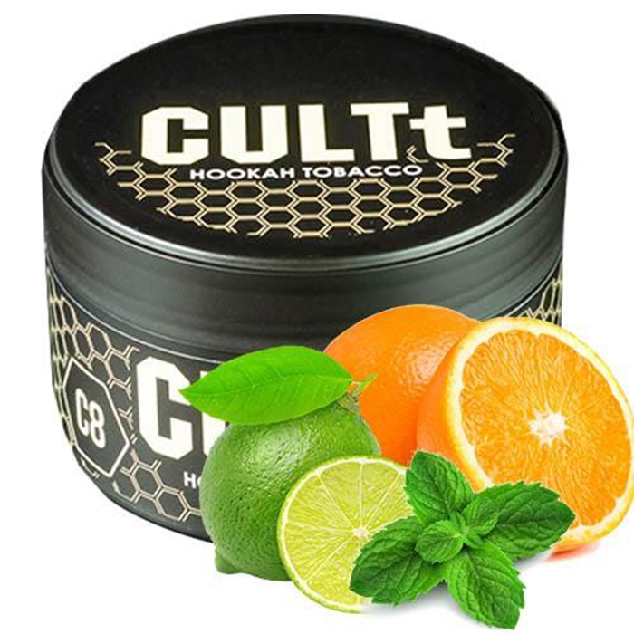 Тютюн CULTt C8 Orange Lime Mint (Апельсин, Лайм, Мʼята)