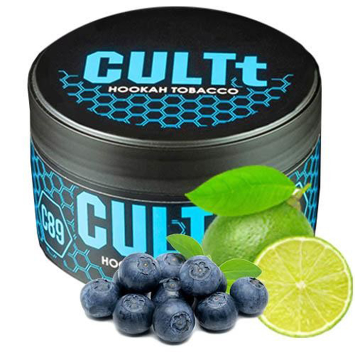 Тютюн CULTt C89 Blueberry Lime (Лохина, Лайм)