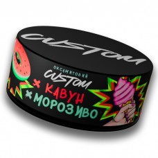 Тютюн Custom Кавун, Морозиво 100 г