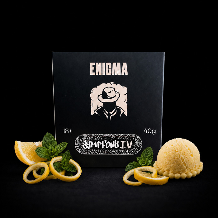 Тютюн Enigma x Yevhen B Sympfony IV (Лимонно-м'ятний сорбет) Тютюн Enigma x Yevhen B Sympfony IV (Лимонно-м'ятний сорбет)