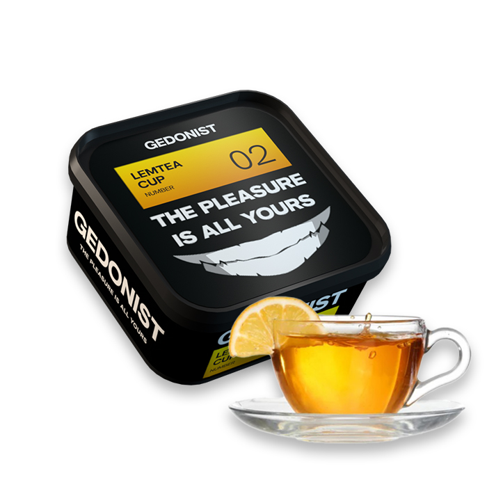 Тютюн Gedonist Lemtea cup № 02 (Лимон з нотками чаю)