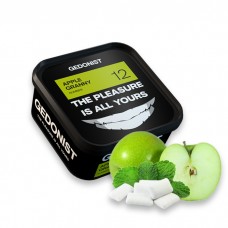 Тютюн Gedonist Apple granny № 12 (Зелене яблуко з м’ятною жуйкою) 200 г