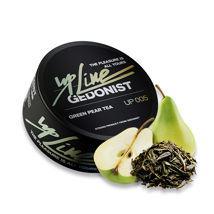 Табак Gedonist UPLine Green Pear Tea № 005 (Груша с зеленым чаем) Табак Gedonist UPLine Green Pear Tea № 005 (Груша с зеленым чаем)